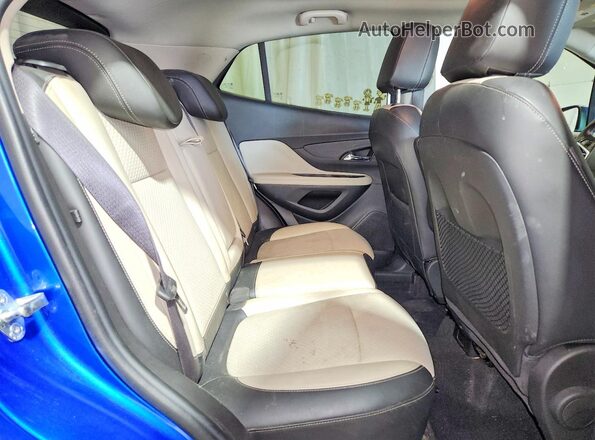 KL4CJESB4HB154792 2017 BUICK ENCORE Blue Вид задньої частини салону