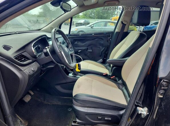 KL4CJESB4JB577796 2018 BUICK ENCORE Black Widok wnętrza z przodu