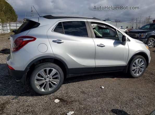 KL4CJESB4JB686873 2018 BUICK ENCORE Silver Задня права чверть