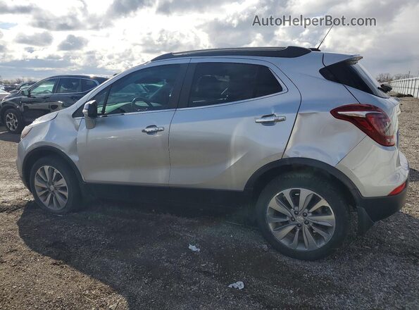 KL4CJESB4JB686873 2018 BUICK ENCORE Silver Задня ліва чверть