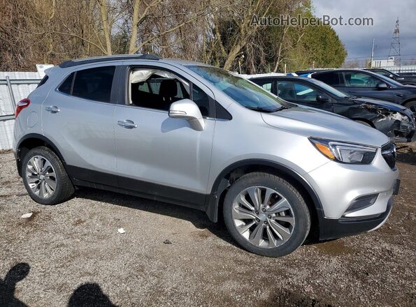 KL4CJESB4JB686873 2018 BUICK ENCORE Silver Передня права чверть