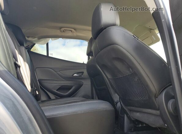 KL4CJESB4JB686873 2018 BUICK ENCORE Silver Вид задніх сидінь