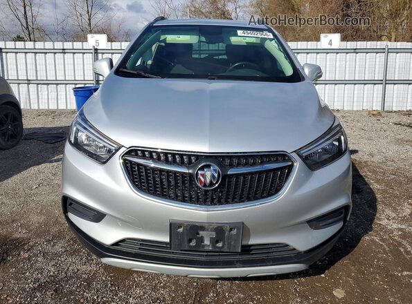 KL4CJESB4JB686873 2018 BUICK ENCORE Silver Вид спереду