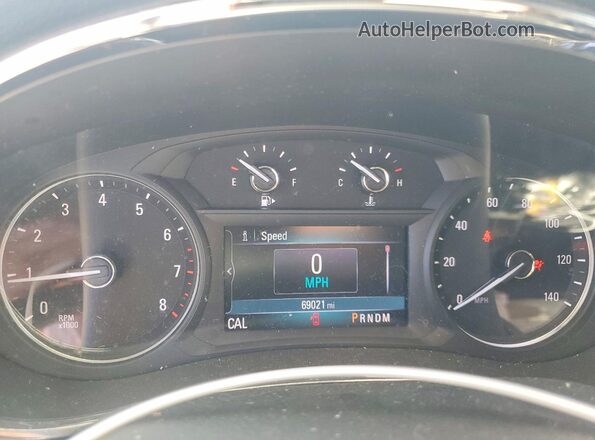 KL4CJESB4KB724023 2019 BUICK ENCORE White Vista del cuadro de instrumentos