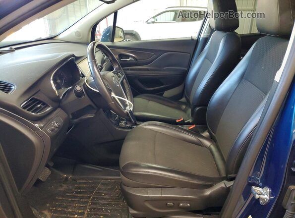 KL4CJESB4KB767678 2019 BUICK ENCORE Blue Widok wnętrza z przodu