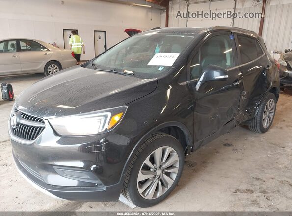 KL4CJESB4KB800078 2019 BUICK ENCORE Black Front left