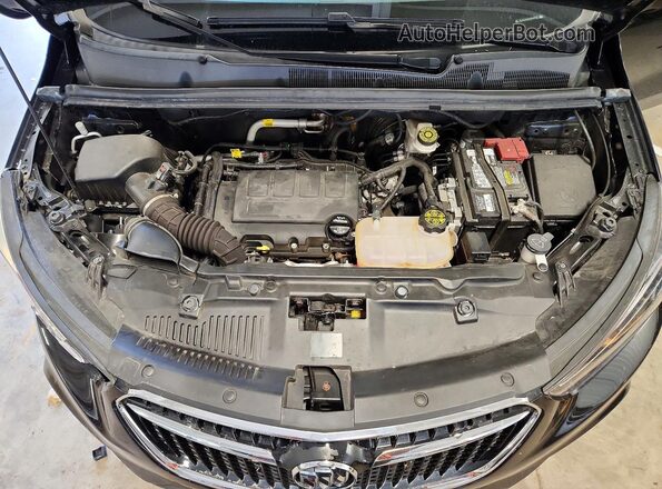 KL4CJESB4MB341024 2021 BUICK ENCORE Black Вид підкапотного простору