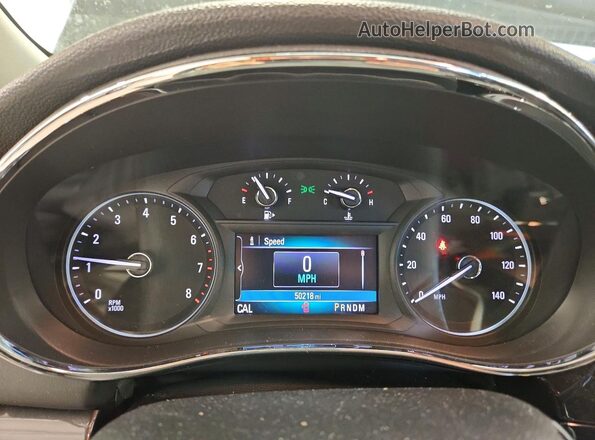 KL4CJESB4MB341024 2021 BUICK ENCORE Black Вид щитка приладів
