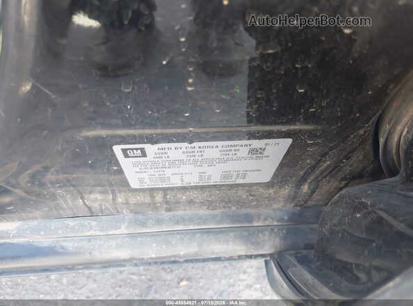 KL4CJESB4MB351133 2021 BUICK ENCORE Black Vista del compartimento del motor