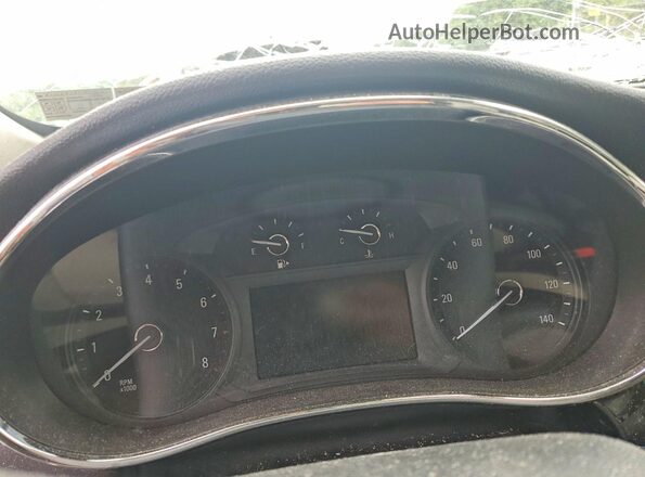KL4CJESB5JB508566 2018 BUICK ENCORE White Սարքավորումների վահանակի տեսք
