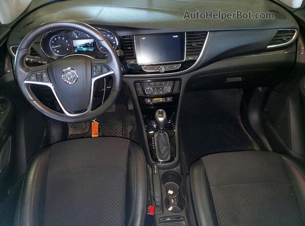 KL4CJESB5JB612801 2018 BUICK ENCORE Желто-коричневый Вид панели приборов