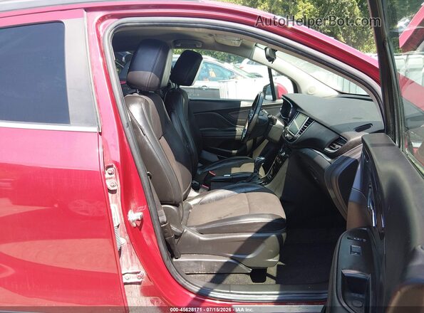 KL4CJESB5KB711135 2019 BUICK ENCORE Red წინა სალონის ხედი