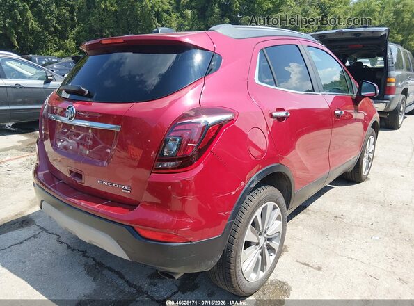 KL4CJESB5KB711135 2019 BUICK ENCORE Red უკანა მარჯვენა