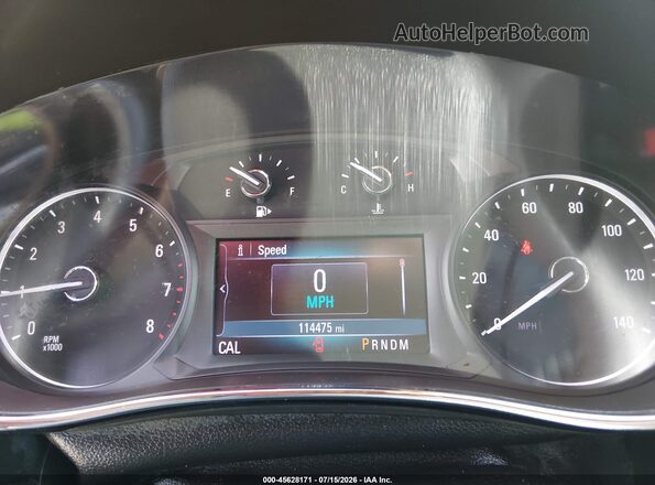 KL4CJESB5KB711135 2019 BUICK ENCORE Red უკანა სავარძლების ხედი