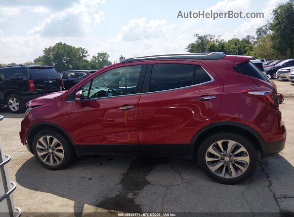 KL4CJESB5KB711135 2019 BUICK ENCORE Red სალონის 360-გრადუსიანი ხედი