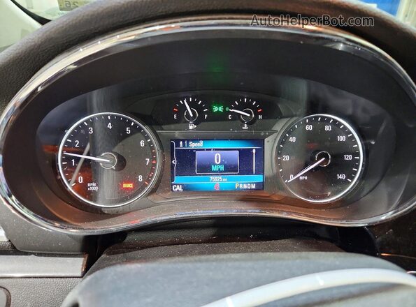 KL4CJESB5KB793948 2019 BUICK ENCORE Silver Instrument cluster view