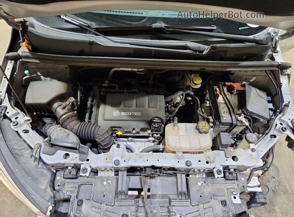 KL4CJESB5KB793948 2019 BUICK ENCORE Silver Engine compartment view