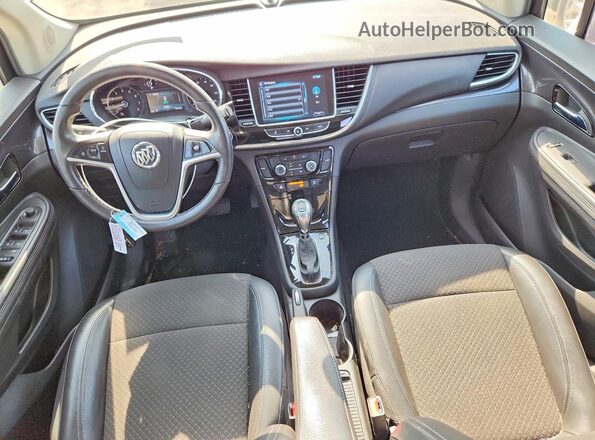 KL4CJESB5KB834823 2019 BUICK ENCORE Серебряный Вид панели приборов