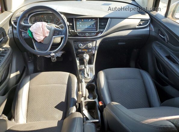 KL4CJESB6JB676815 2018 BUICK ENCORE Brown Вид панелі приладів