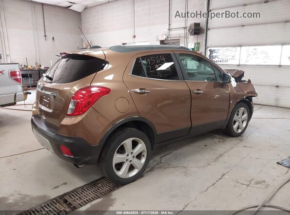 KL4CJESB7GB705182 2016 BUICK ENCORE Brown უკანა მარჯვენა