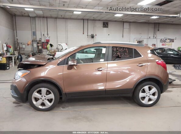 KL4CJESB7GB705182 2016 BUICK ENCORE Brown სალონის 360-გრადუსიანი ხედი