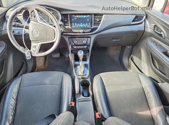KL4CJESB7HB149005 2017 BUICK ENCORE Красный Вид панели приборов