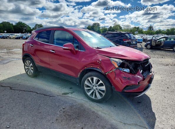 KL4CJESB7HB149005 2017 BUICK ENCORE Красный Передняя правая четверть
