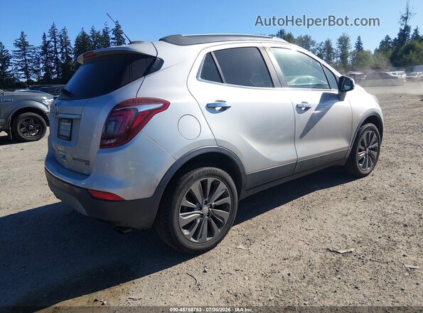 KL4CJESB7JB686477 2018 BUICK ENCORE Silver Rear right