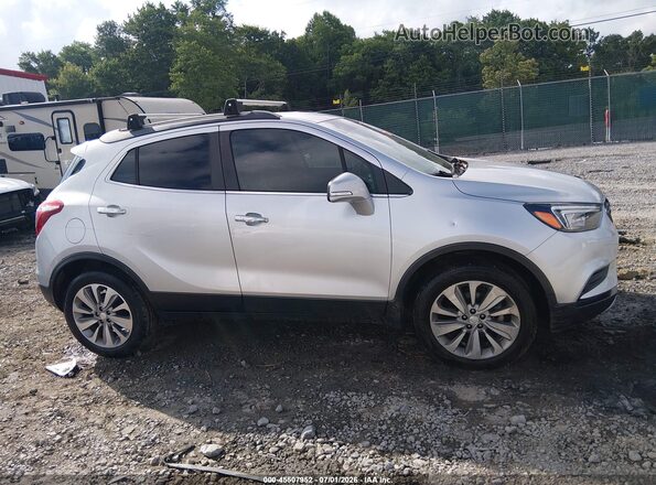 KL4CJESB7JB723012 2018 BUICK ENCORE Silver Rear interior view
