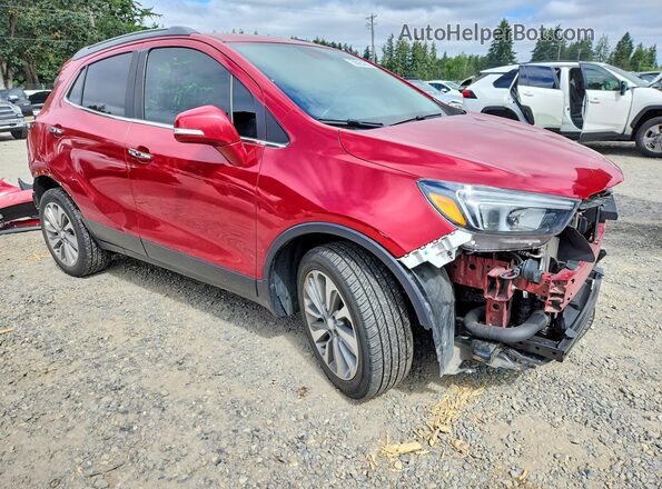 KL4CJESB7KB727742 2019 BUICK ENCORE Красный Передняя правая четверть