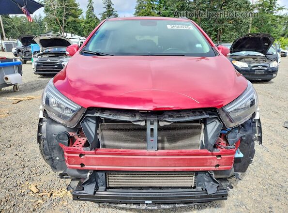 KL4CJESB7KB727742 2019 BUICK ENCORE Красный Вид спереди