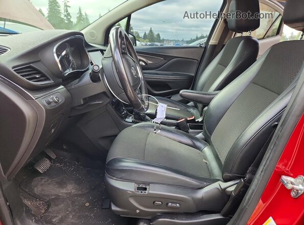 KL4CJESB7KB727742 2019 BUICK ENCORE Красный Вид салона спереди