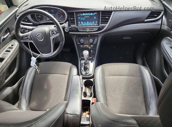 KL4CJESB7KB727742 2019 BUICK ENCORE Красный Вид панели приборов