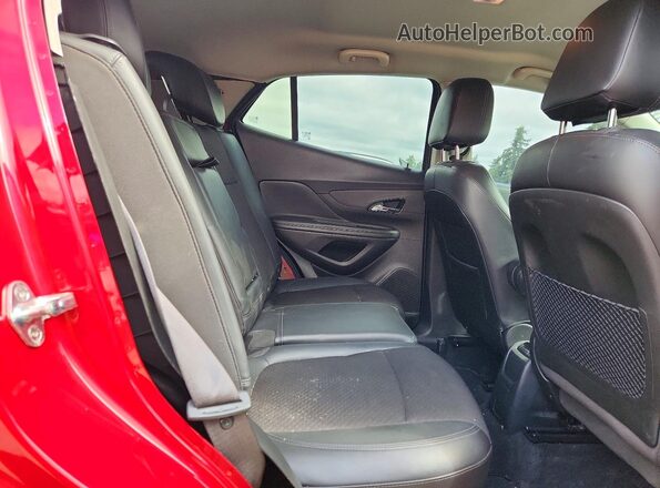 KL4CJESB7KB727742 2019 BUICK ENCORE Красный Вид задней части салона