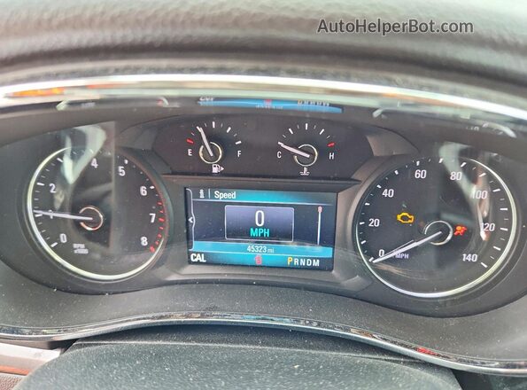 KL4CJESB7MB342796 2021 BUICK ENCORE Black Instrument cluster view