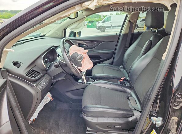 KL4CJESB7MB342796 2021 BUICK ENCORE Black Front interior view