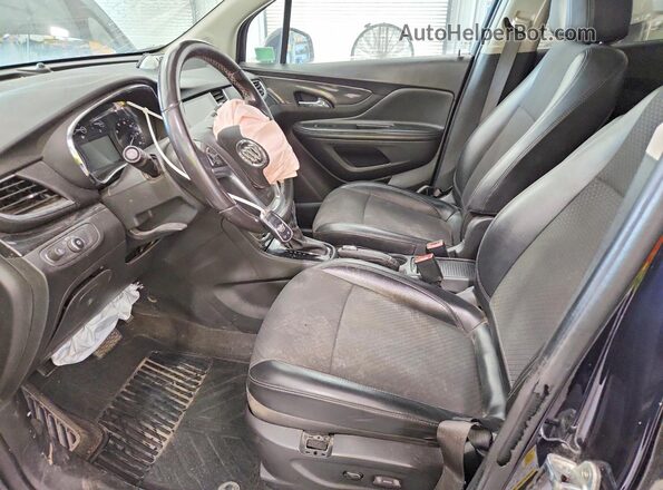 KL4CJESB7MB357265 2021 BUICK ENCORE Blue წინა სალონის ხედი
