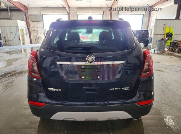 KL4CJESB7MB357265 2021 BUICK ENCORE Blue უკანა ხედი