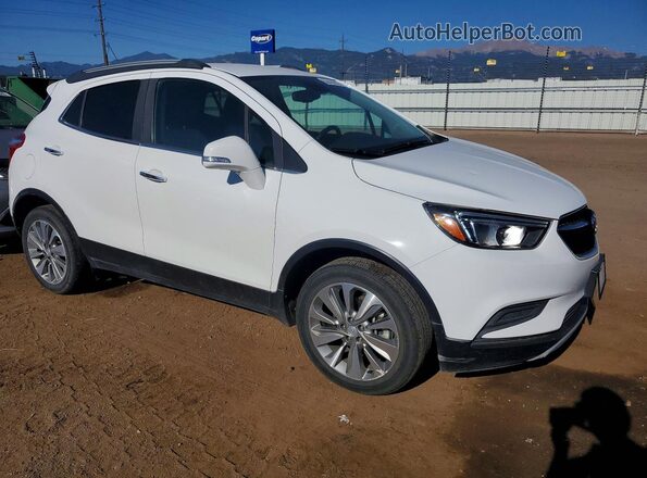 KL4CJESB8HB186466 2017 BUICK ENCORE White Delantero derecho