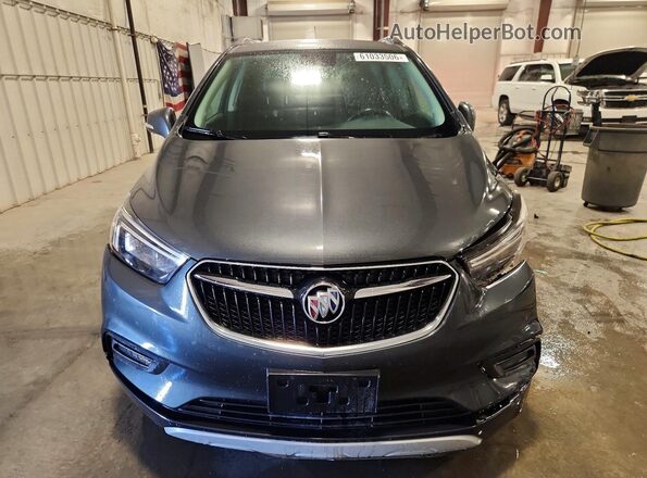 KL4CJESB8JB707613 2018 BUICK ENCORE Gray Front view