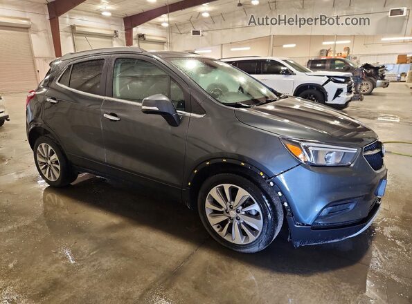 KL4CJESB8JB707613 2018 BUICK ENCORE Gray Front right