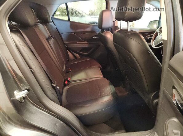KL4CJESB8JB707613 2018 BUICK ENCORE Gray Rear interior view