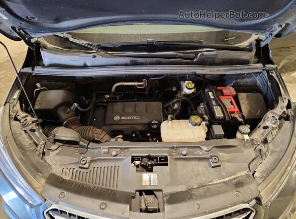 KL4CJESB8JB707613 2018 BUICK ENCORE Gray Engine compartment view