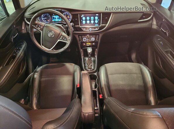KL4CJESB8JB707613 2018 BUICK ENCORE Gray Dashboard view