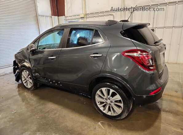 KL4CJESB8JB707613 2018 BUICK ENCORE Gray Rear left