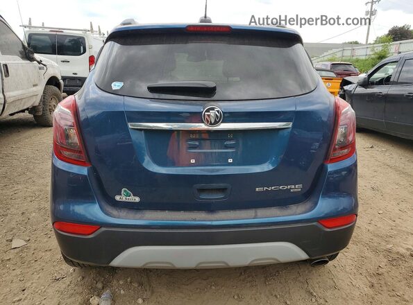 KL4CJESB8KB899486 2019 BUICK ENCORE Blue Вид ззаду
