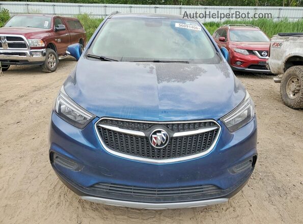 KL4CJESB8KB899486 2019 BUICK ENCORE Blue Вид спереду