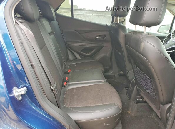 KL4CJESB8KB899486 2019 BUICK ENCORE Blue Вид задньої частини салону