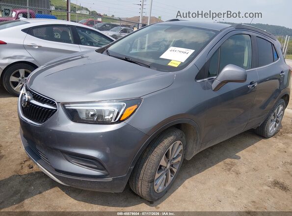 KL4CJESB8LB011966 2020 BUICK ENCORE Серый Передняя левая четверть