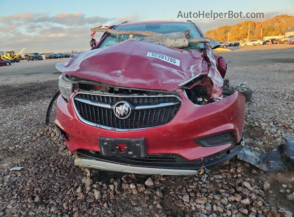 KL4CJESB9KB770513 2019 BUICK ENCORE Red წინა ხედი